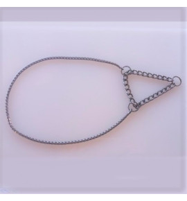 Puolikiristävä snake-ketju, kromattu