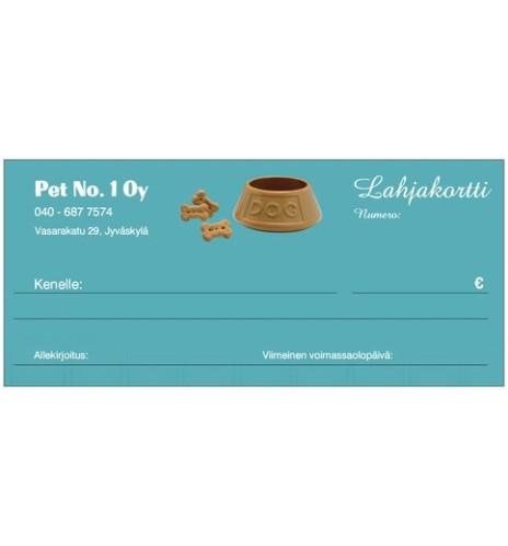 Lahjakortti