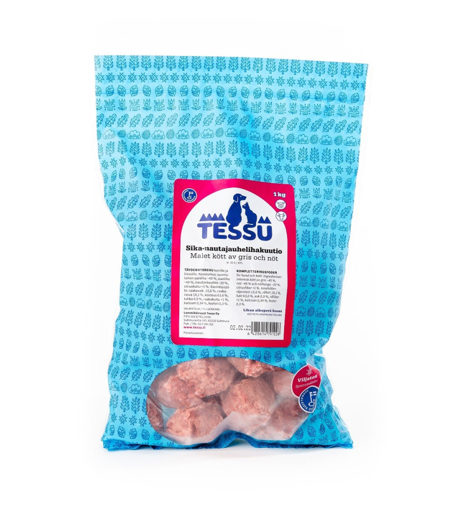 Sika-nautajauhelihakuvio 4x1kg