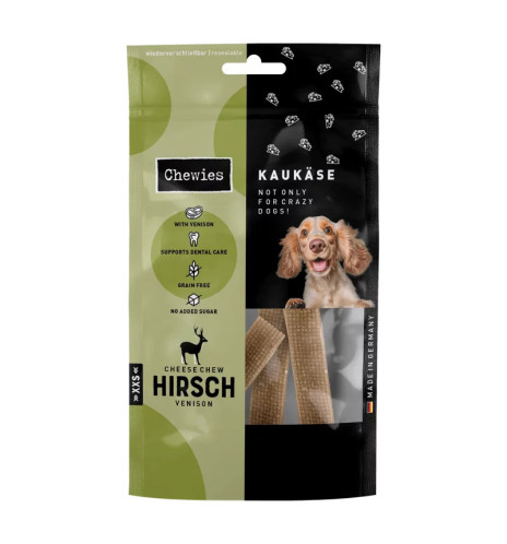 Chewies juustoluu peuranlihalla