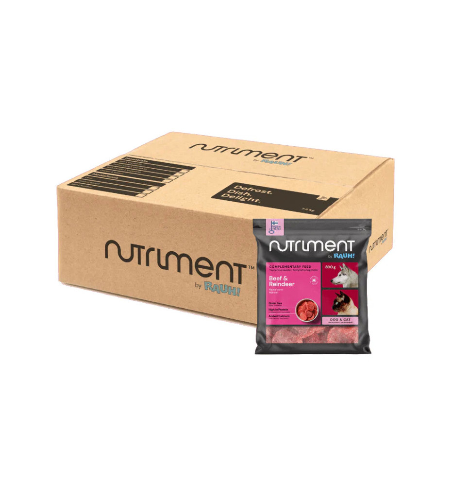 Nutriment by RAUH! Nauta-poro medaljonki, luuton 7,2kg