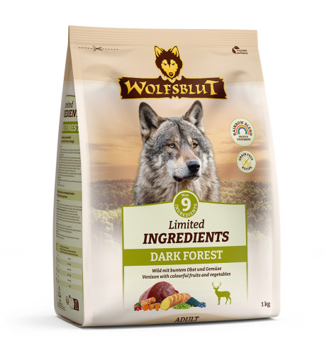Wolfsblut Limited Ingredients Adult, Dark Forest 1kg