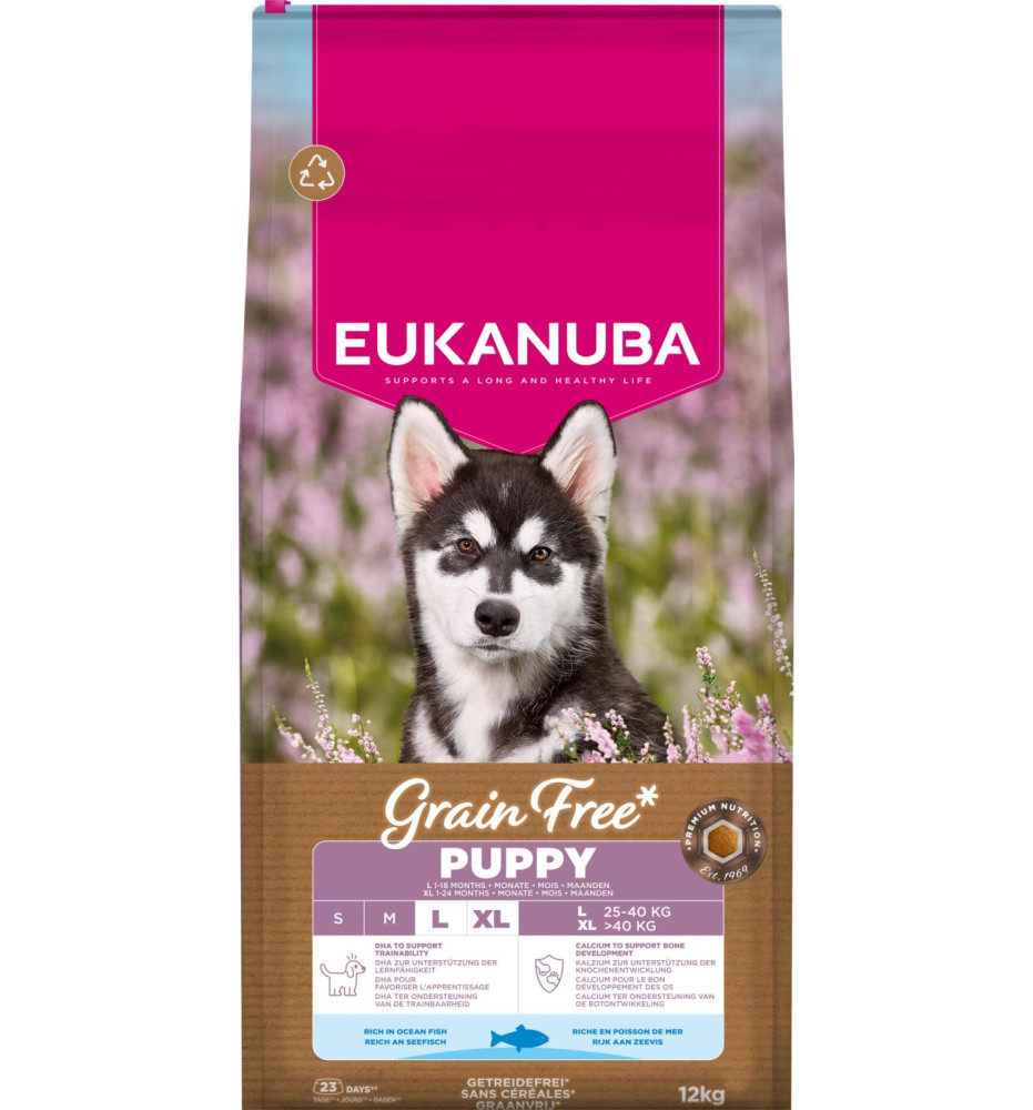Eukanuba Puppy & Junior Large GF Ocean Fish