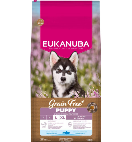 Eukanuba Puppy & Junior Large GF Ocean Fish
