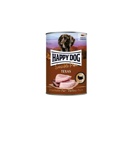 Happy Dog Texas Kalkkuna | Viljaton märkäruoka koirille