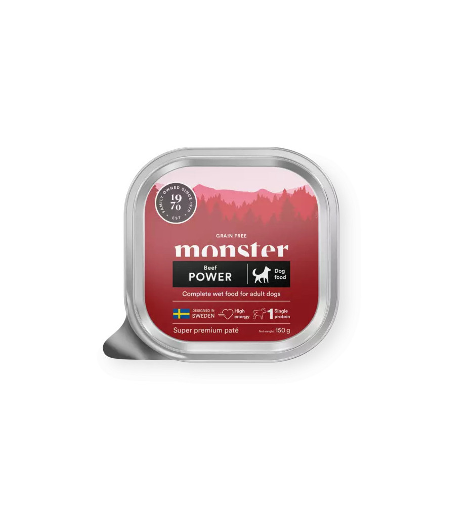 Monster Dog Power Beef Pate