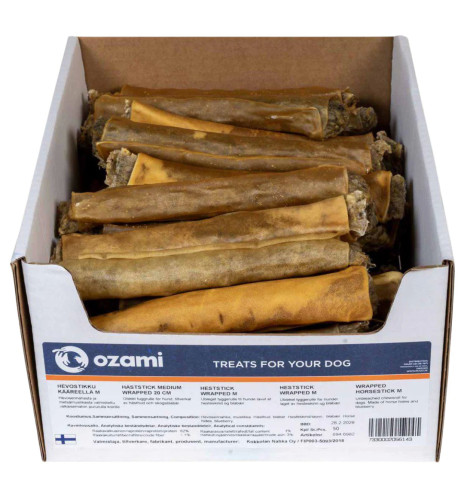 Hevostikku kääreellä, ozami