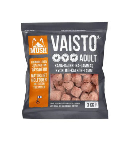 MUSH Vaisto® Harmaa kalkkuna-kana-lammas