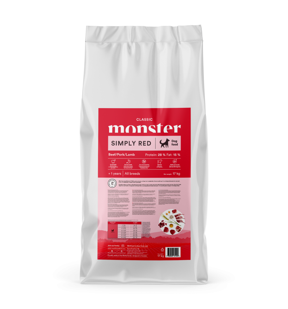 Monster Dog Classic Simply Red