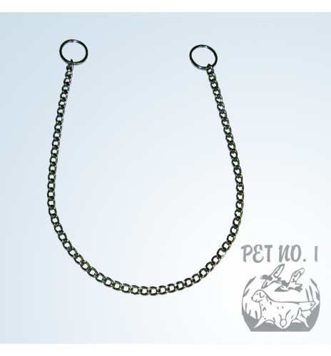 Kromattu metallikaulain 2,0 mm